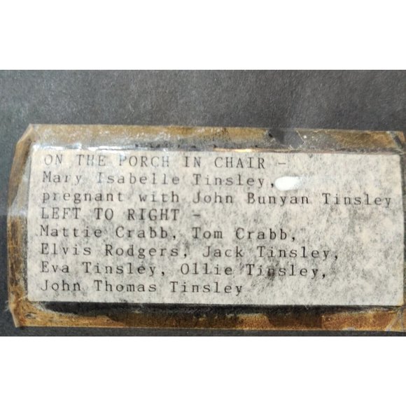 Antique C. 1868 Old Family Photo Tinsley Home Allen Graves County Kentucky KY - Picture 3 of 10